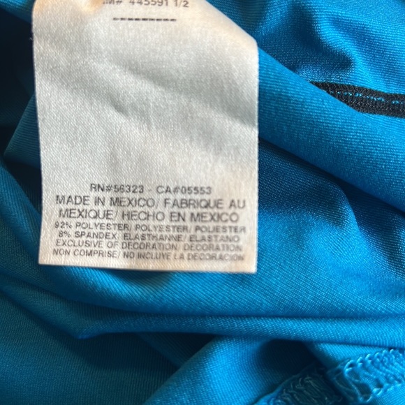 Nike Pro Men’s Blue Fitted Activewear Long Sleeves Shirt Size L Dri-Fit - Picture 8 of 8